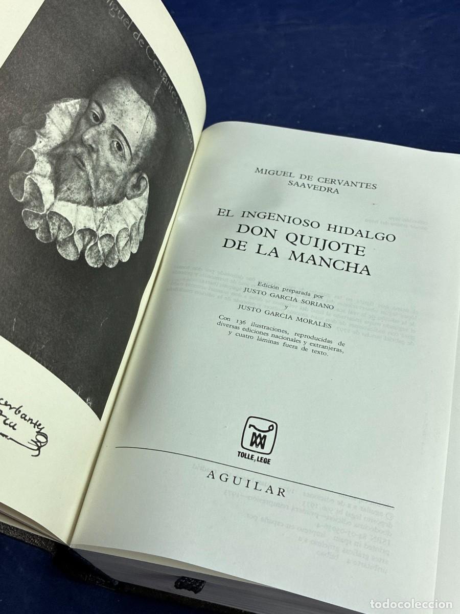 Libros de segunda mano: El ingenioso hidalgo Don Quijote - Cervantes - 1973 - Aguilar - Buen estado