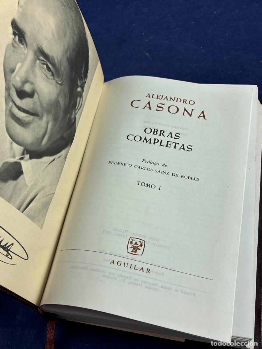 Libros de segunda mano: Obras completas Tomo I - Alejandro Casona - Aguilar - Piel editorial - Buen estado