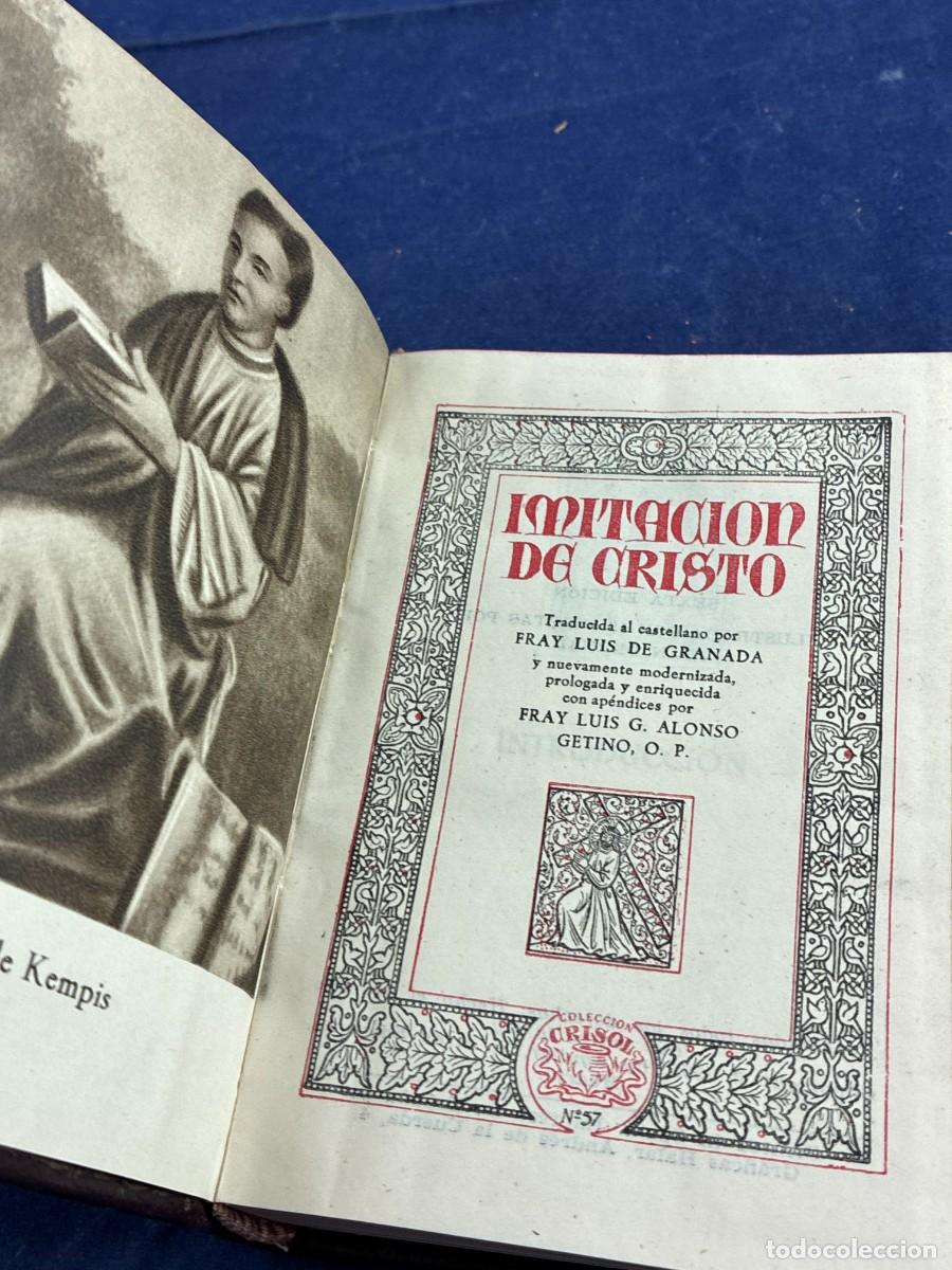 Libros de segunda mano: Imitaci&oacute;n de Cristo - Tom&aacute;s de Kempis - 1957 - Aguilar Crisol - Buen estado. Colecci&oacute;n Crisol 57