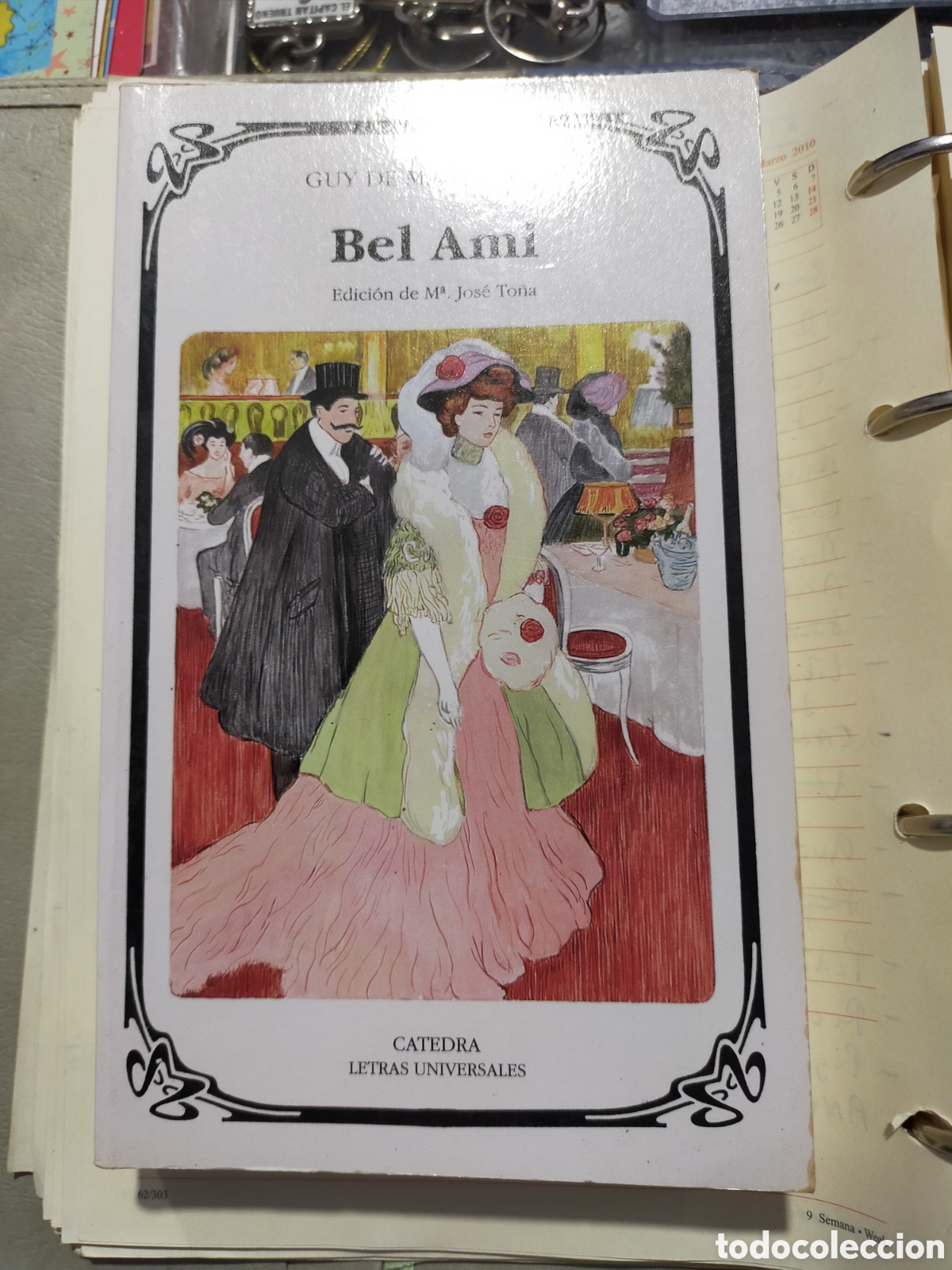 Libros de segunda mano: BEL AMI GUY DE MAUPASSANT CATEDRA COMO NUEVO