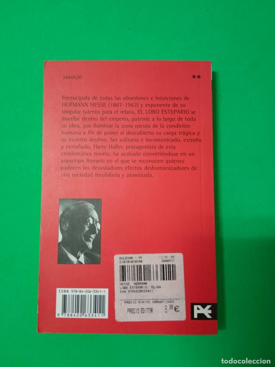 Libros de segunda mano: EL LOBO ESTEPARIO H. HESSE - Foto 3