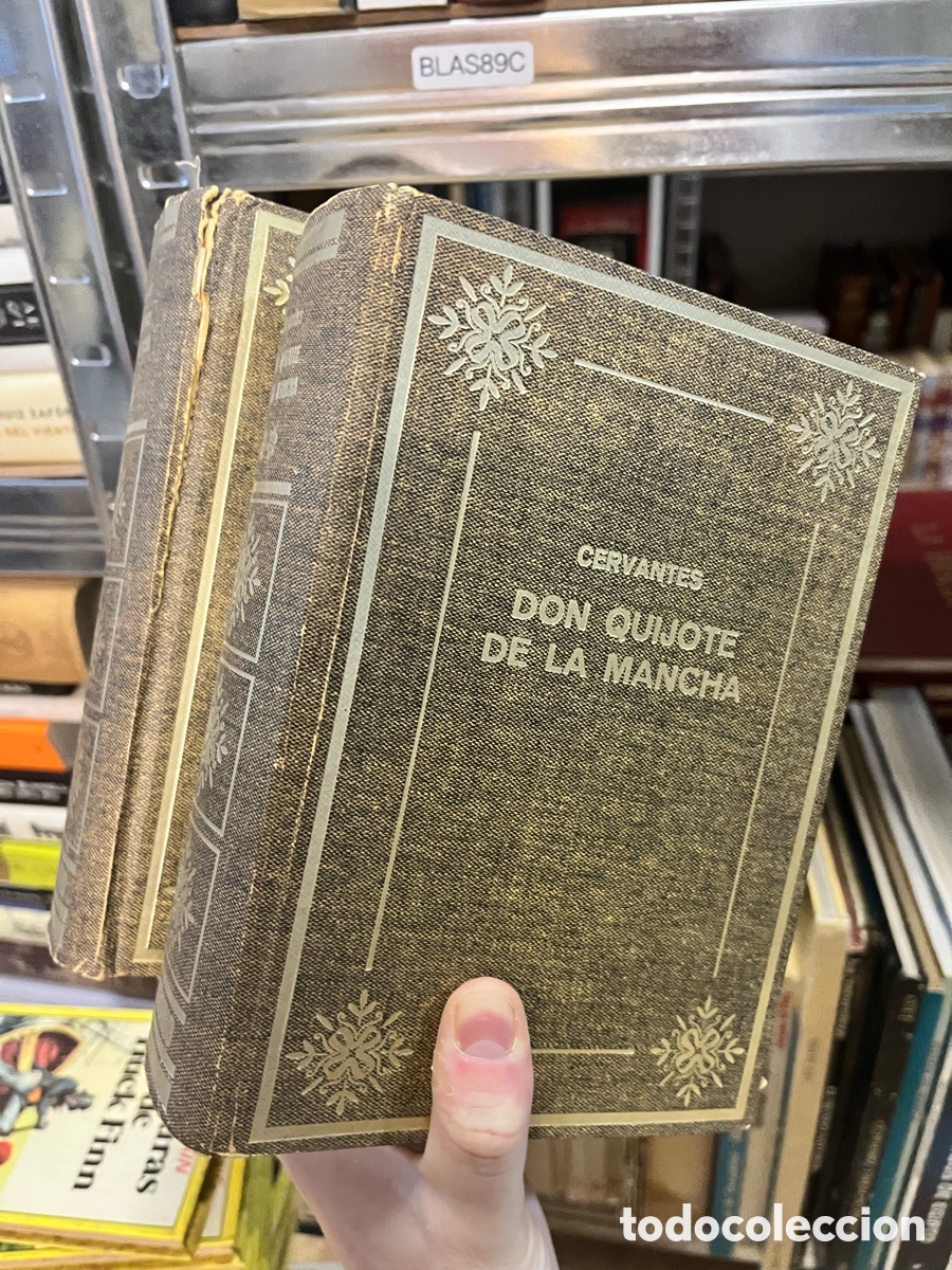 Libros de segunda mano: Blas89C Don Quijote de la Mancha ..Editorial Petronio.. Edici&oacute;n exclusiva a&ntilde;o 1973 dos tomos