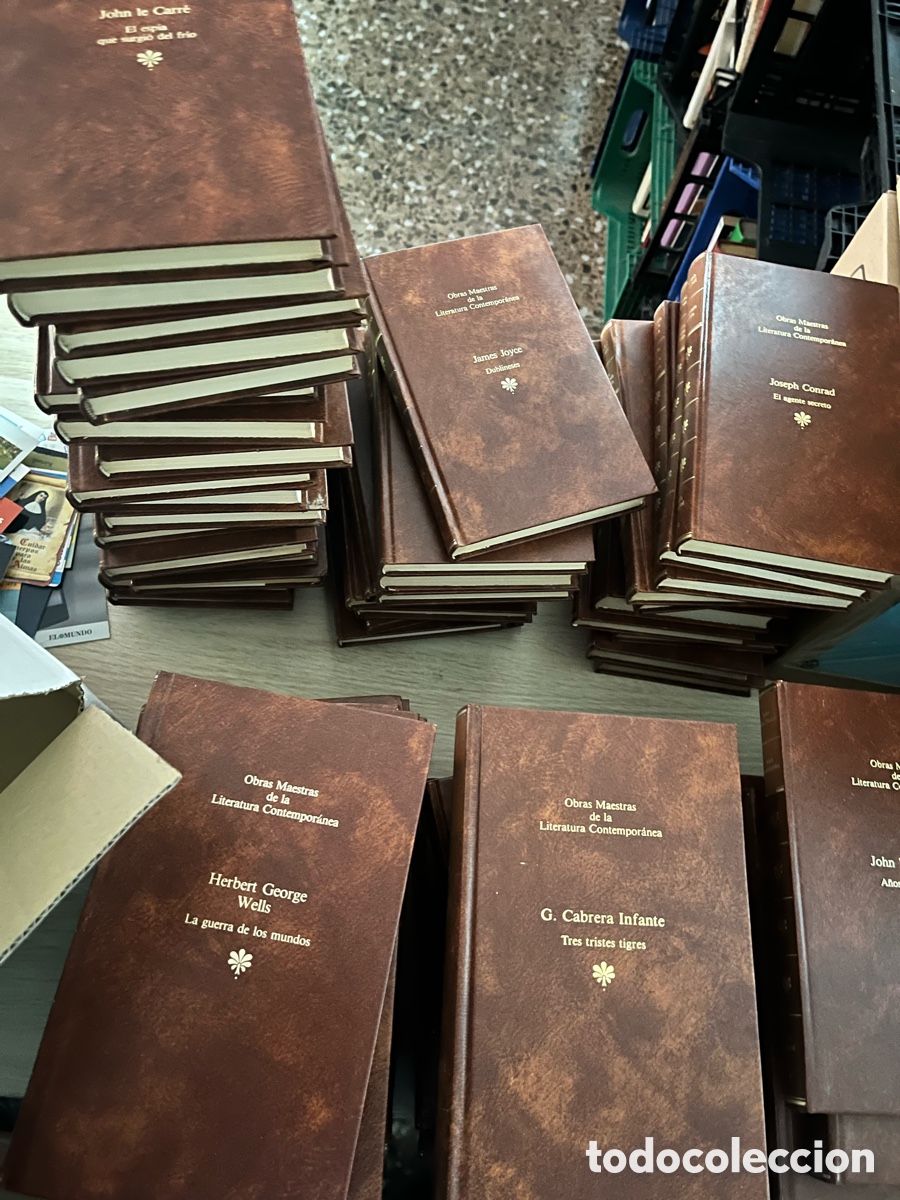 Libros de segunda mano: 125 libros obras completas de la literatura contempor&aacute;nea. Seix Barral.