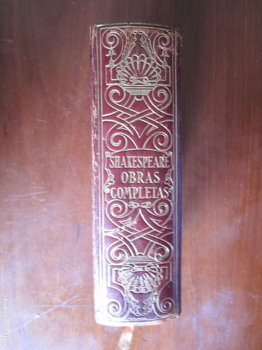 Livres d'occasion: OBRAS COMPLETAS WILLIAM SHAKESPEARE 1943 MADRID M.AGUILAR -EDICION LUJO -