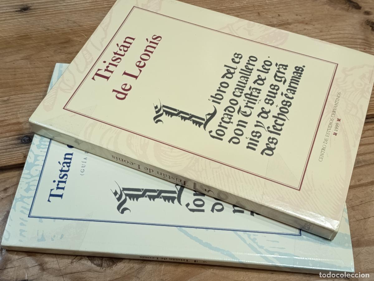 Libros de segunda mano: 1999 - M.&ordf; LUZDIVINA CUESTA TORRE (edici&oacute;n). Trist&aacute;n de Leon&iacute;s + Gu&iacute;a de lectura. 2 tomos.