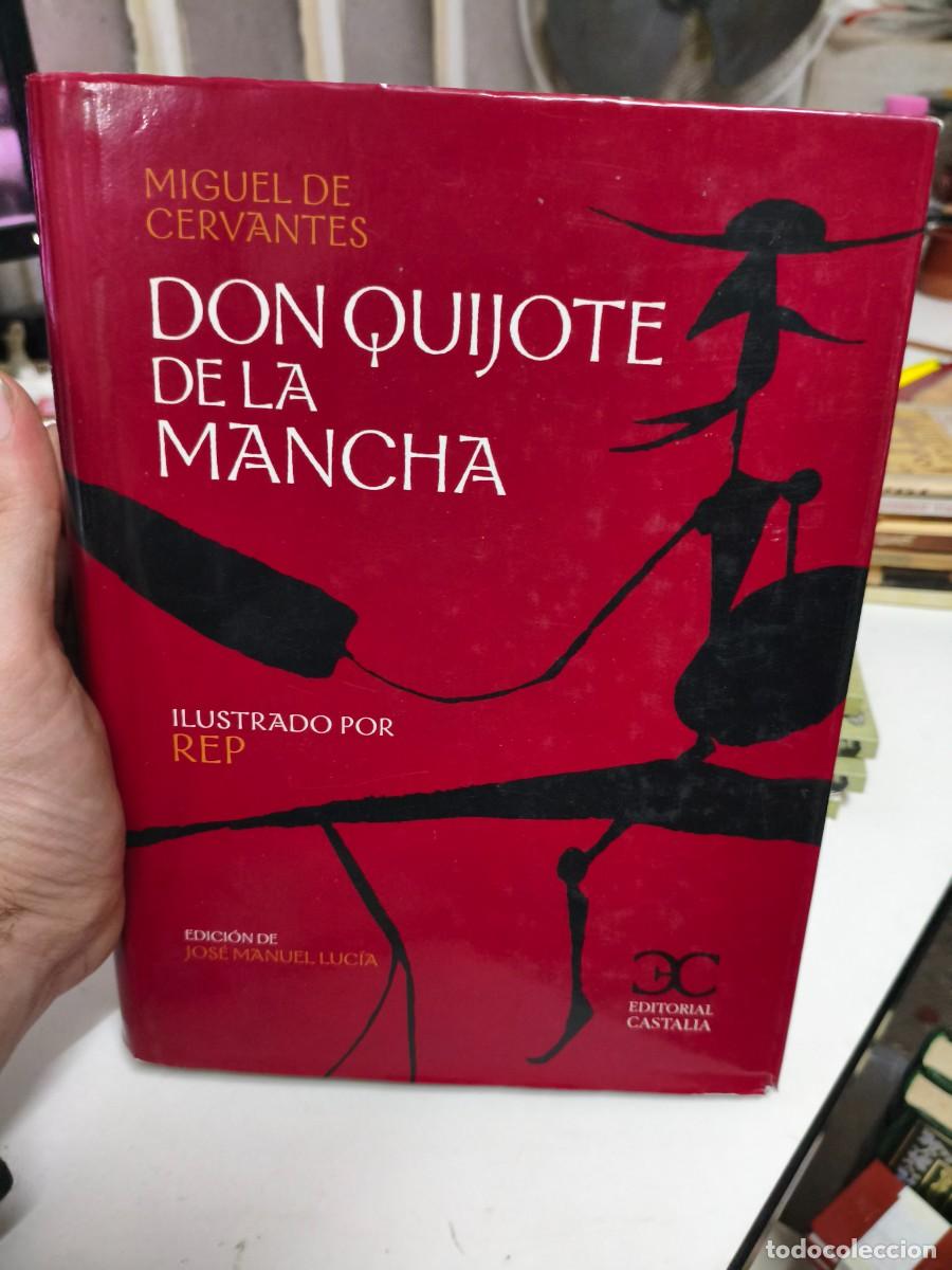 Libros de segunda mano: DON QUIJOTE DE LA MANCHA. Miguel de Cervantes. Ilustrado por REP. Editorial Castalia