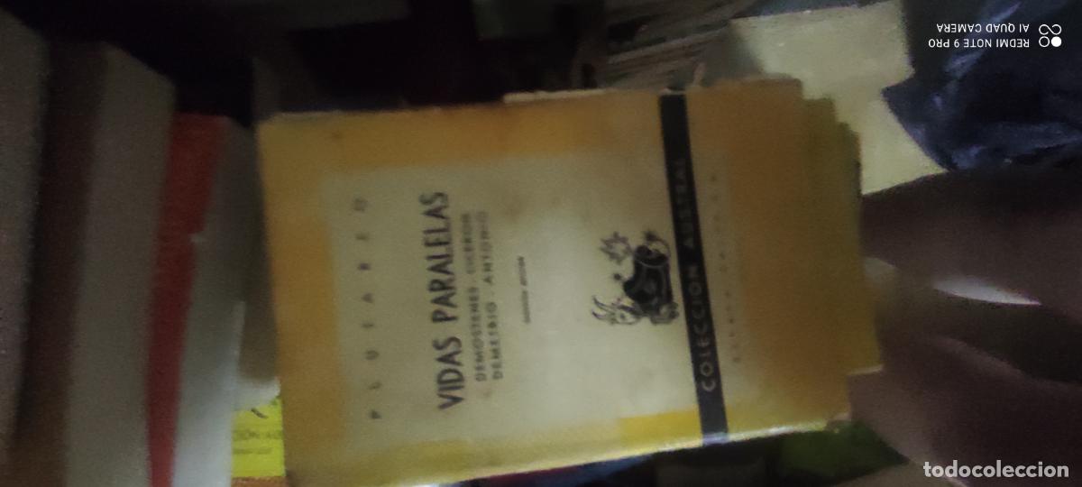 Libros de segunda mano: VIDAS PARALELAS DEM&Oacute;STENES-CICER&Oacute;N DEMETRIO-ANTONIO / PLUTARCO / AUSTRAL - ESPASA CALPE 1957