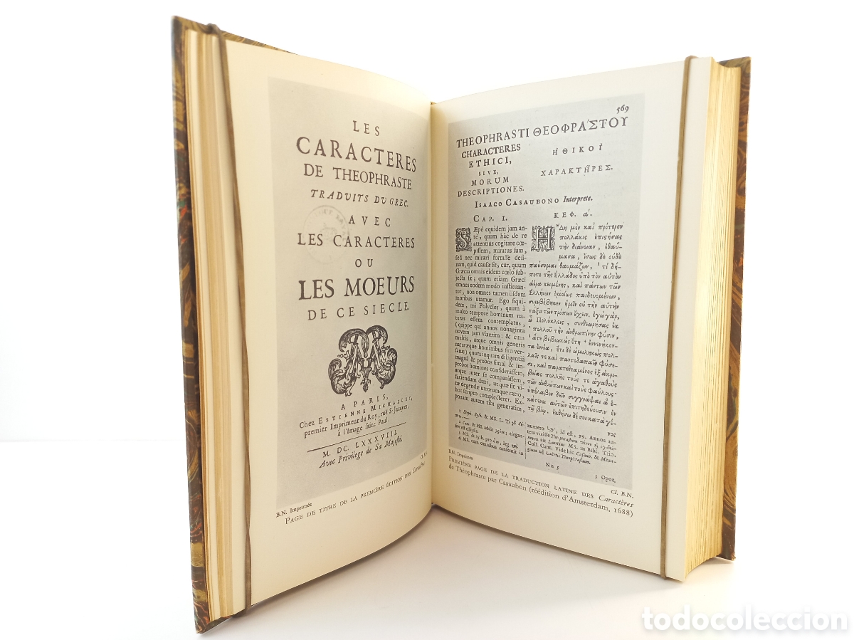 Libros de segunda mano: Les Caracteres. La Bruyere. Garnies Freres, 1964. - Foto 8