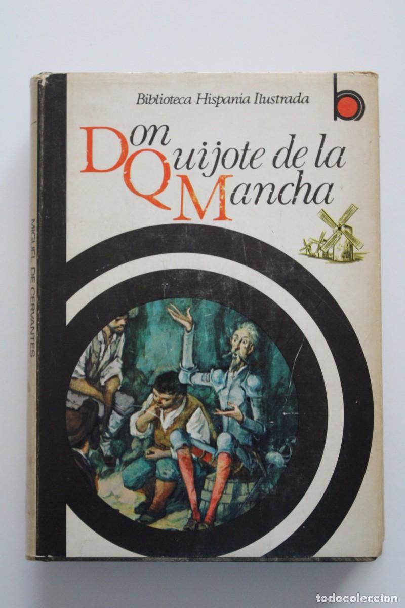 Libros de segunda mano: Miguel de Cervantes. Don Quijote de la Mancha. Con 128 ilustraciones - Ram&oacute;n Sopena 1968