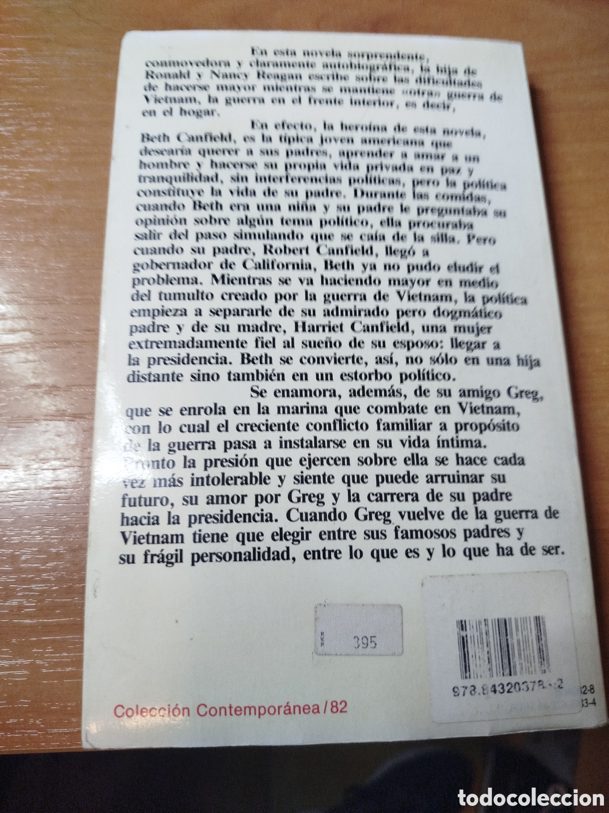 Libros de segunda mano: Frente interior. Patti Davis. Best seller - Foto 2