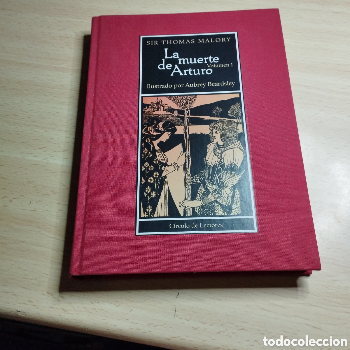Libros de segunda mano: La muerte del Rey Arturo. Volumen l. Sir Thomas Malory. Ilustraci&oacute;nes Aubrey Beardsley. Circulo de l