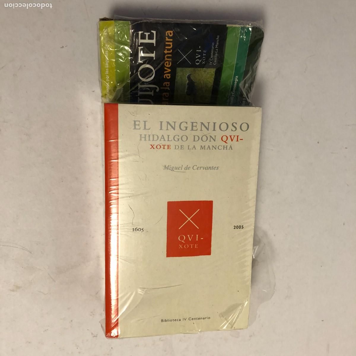 Libros de segunda mano: Libro El Quijote IV Centenario 2005 Precintado Castilla-La Mancha PEIFER