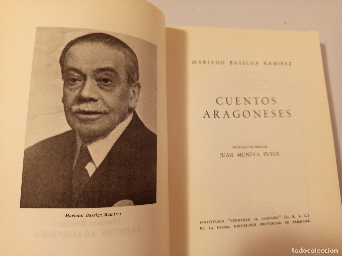 Libros de segunda mano: Cuentos aragoneses. Mariano Baselga Ram&iacute;rez. - Foto 2