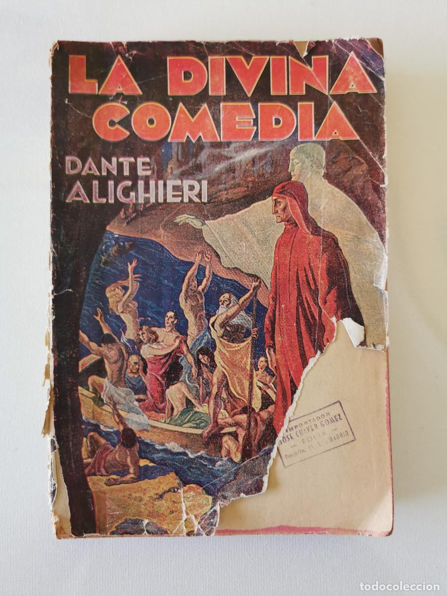 Libros de segunda mano: La Divina Comedia, Dante Alighieri, 1946. Ed. Tor Bartolom&eacute; Mitre. Marqu&eacute;s de Molins