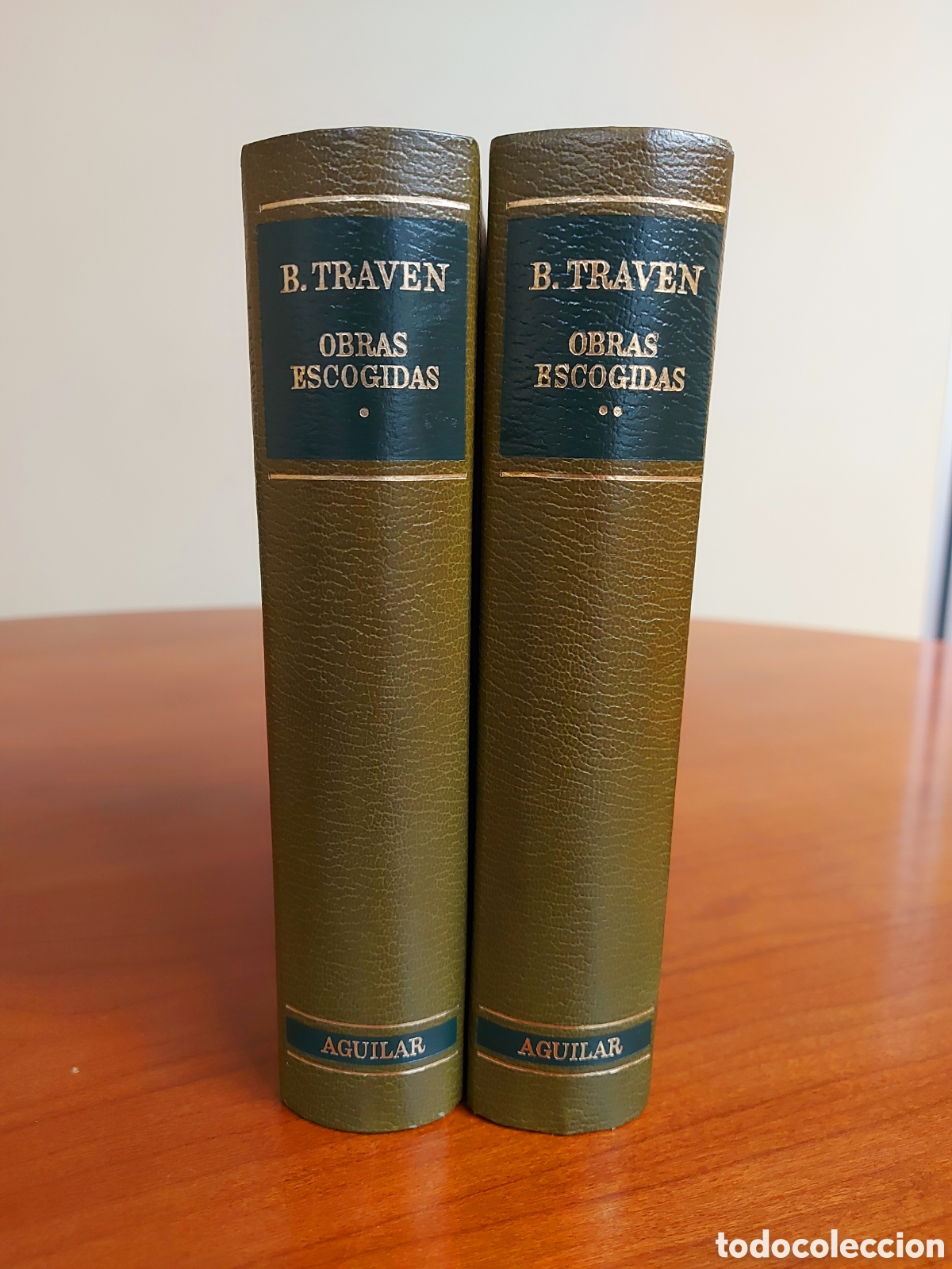 Libros de segunda mano: B. Traven, Obras Escogidas I y II (completo). Aguilar, 2&ordf; edici&oacute;n, 1971.