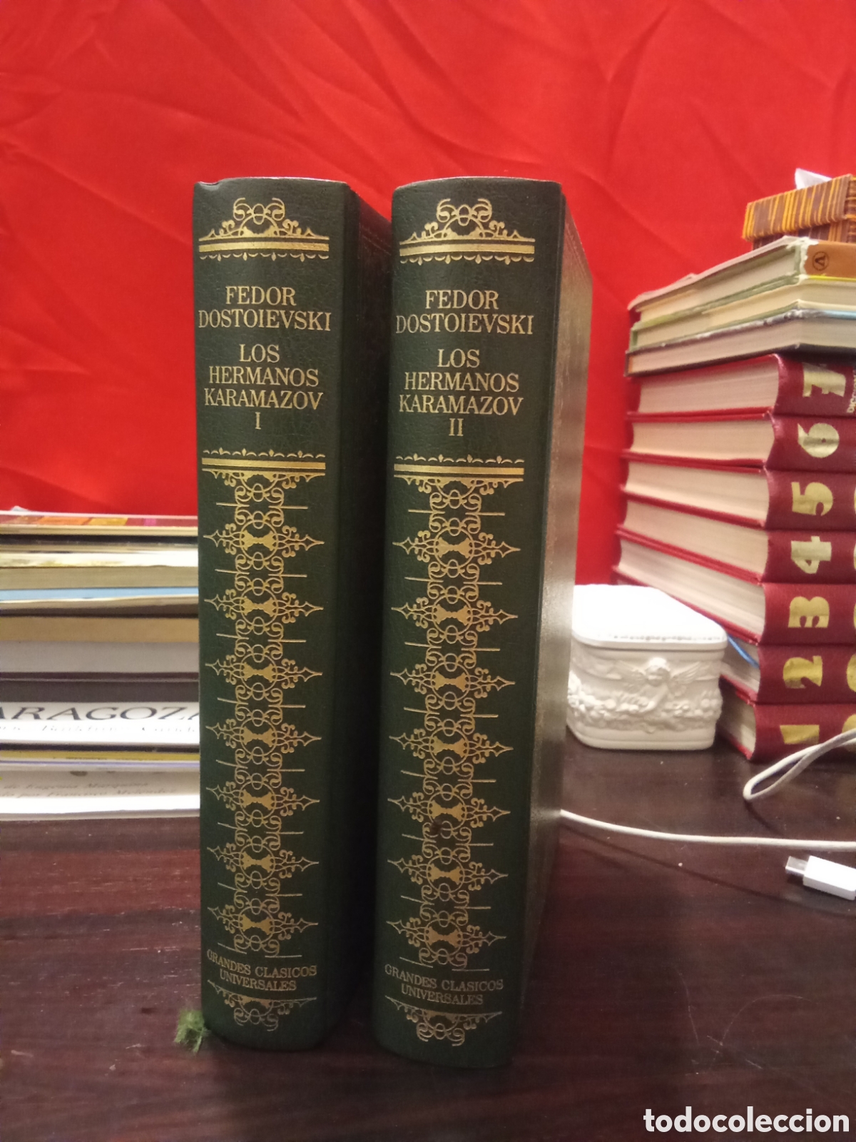 Libros de segunda mano: FEDOR DOSTOYEVSKI - LOS HERMANOS KARAMAZOV Tomo I y II - OBRA COMPLETA - Circulo de Lectores 1987