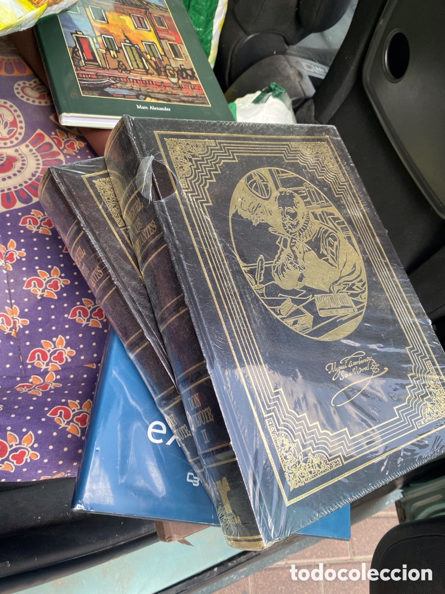 Libros de segunda mano: Don Quijote de la mancha. Ediciones rueda. Dos libros.