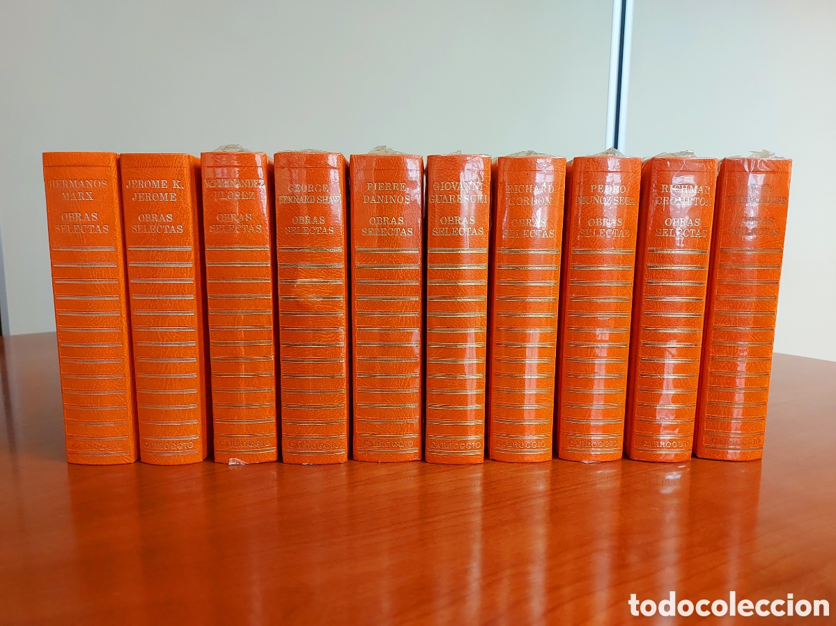 Livres d'occasion: Colecci&oacute;n Grandes Humoristas Carroggio, 1982. 10 tomos (completa). 8 precintados