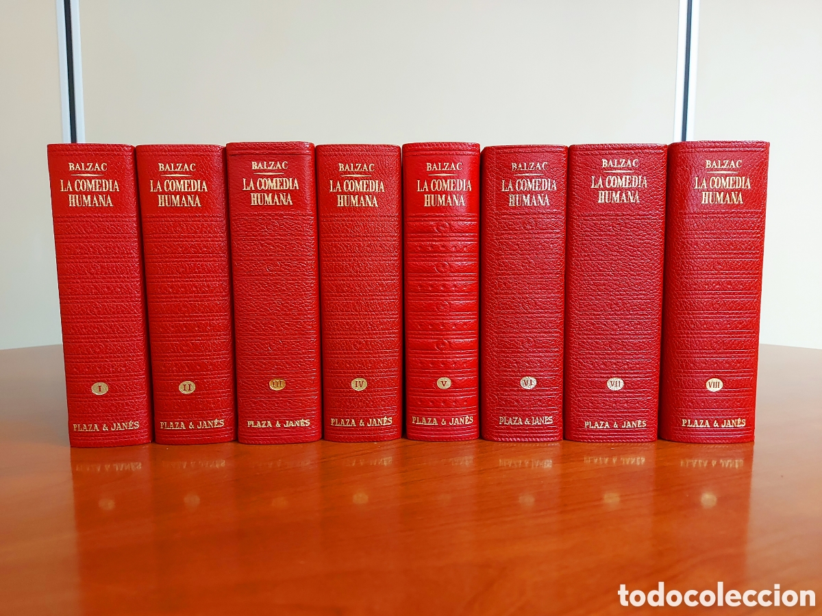 Libros de segunda mano: Honor&eacute; de Balzac, La Comedia Humana. 8 tomos (completa). Plaza & Jan&eacute;s, 1&ordf; edici&oacute;n, 1967-72.