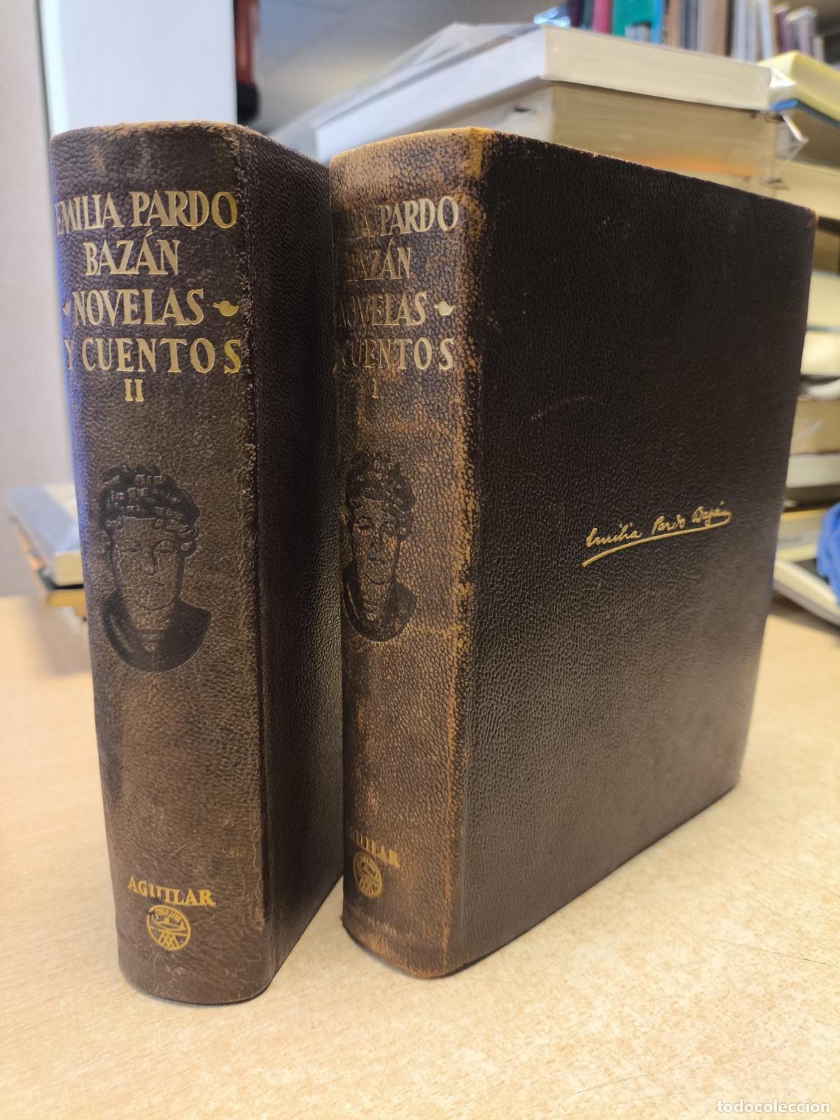 Libros de segunda mano: EMILIA PARDO BAZAN - NOVELAS Y CUENTOS (2 TOMOS) - AGUILAR 1957 - Emilia Pardo Bazan