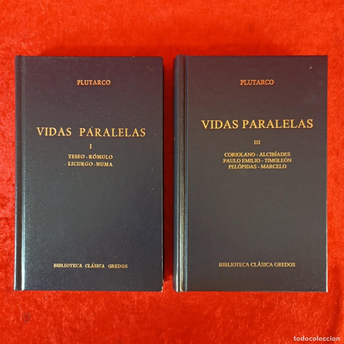 Libros de segunda mano: PLUTARCO - VIDAS PARALELAS - I Y III - BIBLIOTECA CL&Aacute;SICA GREDOS / 851