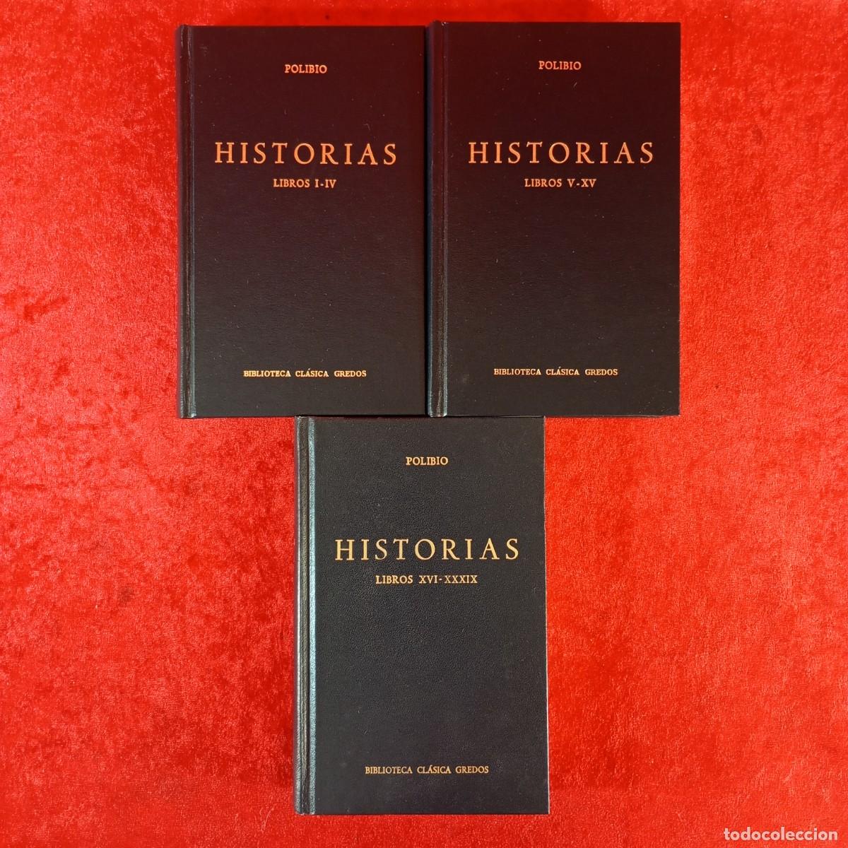 Libros de segunda mano: POLIBIO - HISTORIAS - LIBROS I AL XXXIX - DEL 1 AL 39 - BIBLIOTECA CL&Aacute;SICA GREDOS / 854