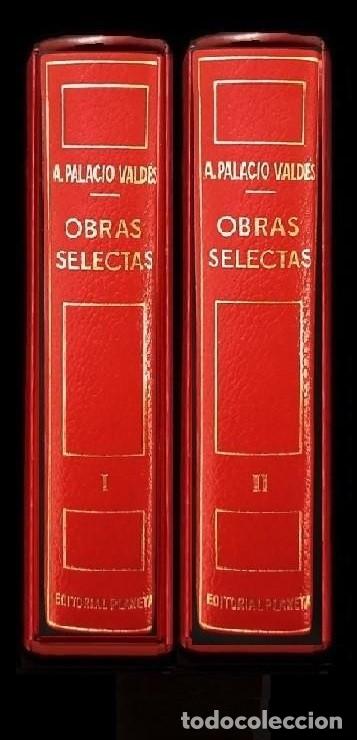 Libri di seconda mano: �F2837 - PALACIO VALDES. OBRAS SELECTAS [2 TOMOS] CON ESTUCHE. IMPRESION EN PAPEL BIBLIA. PLANETA.