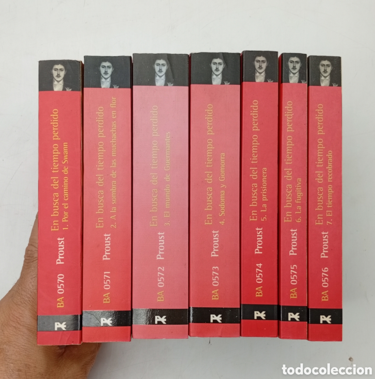 Libros de segunda mano: Obras de Marcel Proust Alianza editorial 7 vol&uacute;menes