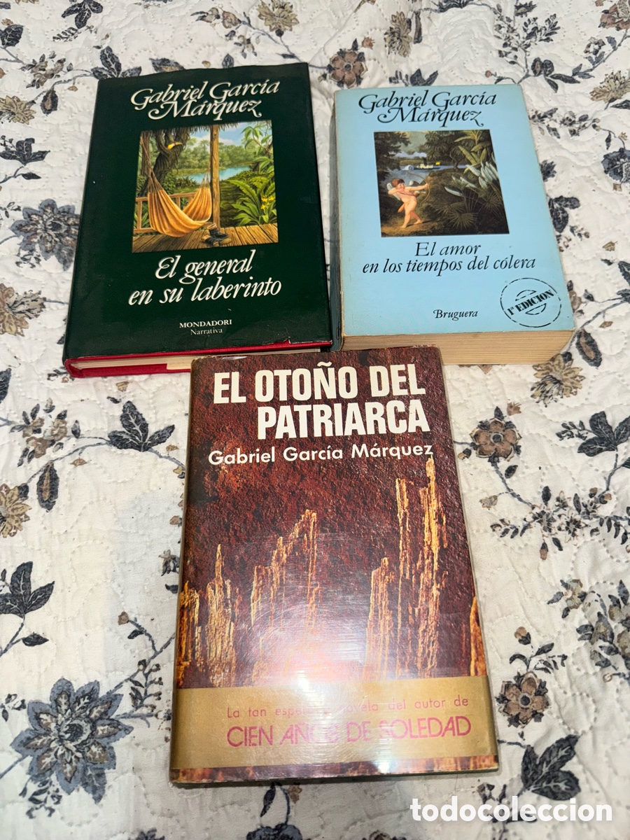 Libros de segunda mano: 3 primeras ediciones Garc&iacute;a M&aacute;rquez