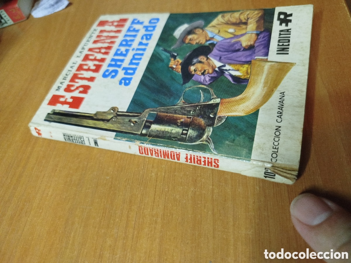 Libros de segunda mano: Sheriff admirado. Estefan&iacute;a. Marcial la fuente. - Foto 3