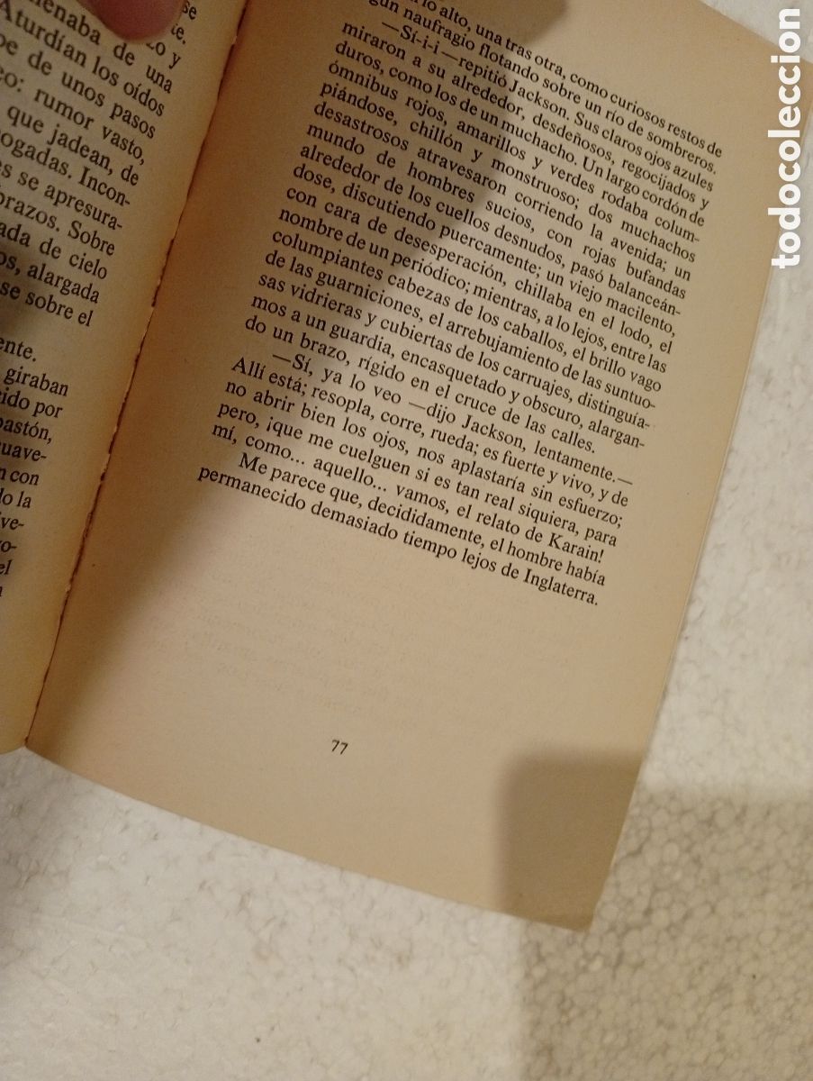 Libros de segunda mano: JOSEPH CONRAD. KARAIN, UN RECUERDO. LAERTES. 1980 - Foto 7