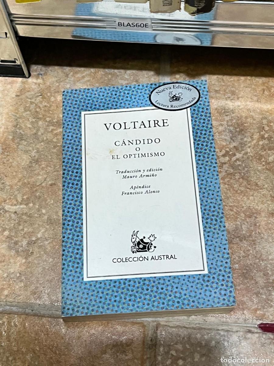 Libros de segunda mano: BLAS60E Voltaire, C&aacute;ndido o el optimismo, Espasa-Calpe (Colecci&oacute;n Austral).