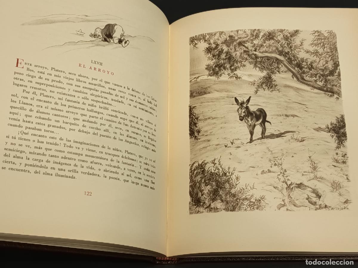 Libros de segunda mano: 1957 - JUAN RAM&Oacute;N JIM&Eacute;NEZ. Platero y yo - Carlos S&aacute;enz de Tejada, FOURIER