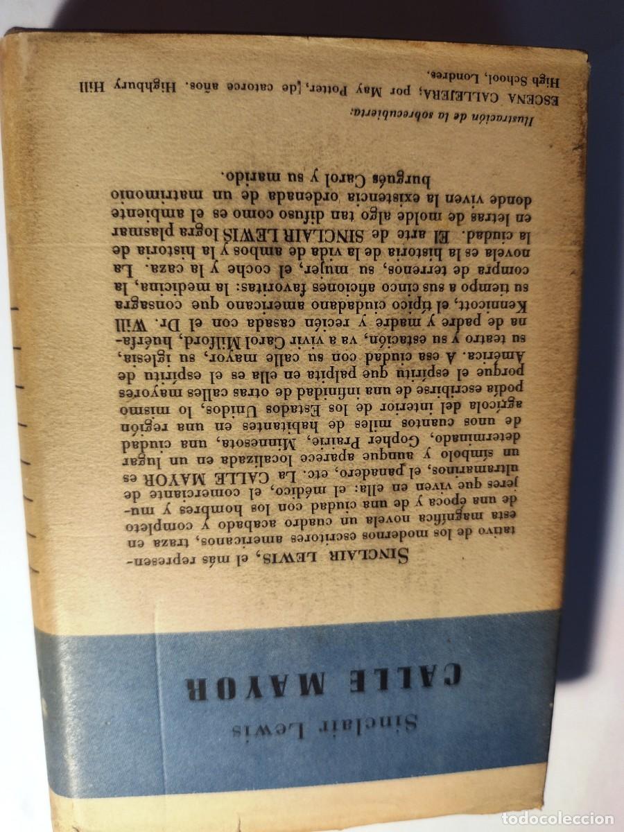 Libros de segunda mano: Calle Mayor, de Sinclair Lewis - Foto 2