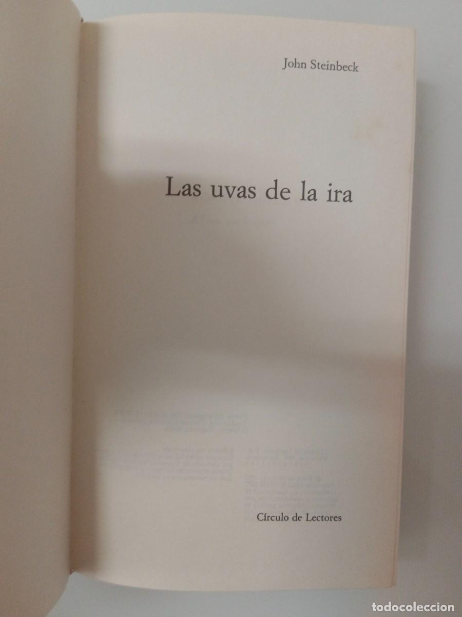 Libros de segunda mano: LAS UVAS DE LA IRA JOHN STEINBECK - Foto 5