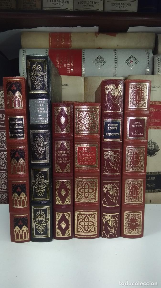 Libros de segunda mano: Lote colecci&oacute;n Grandes Genios de la Literatura Universal. Comprende los siguientes t&iacute;tulos.