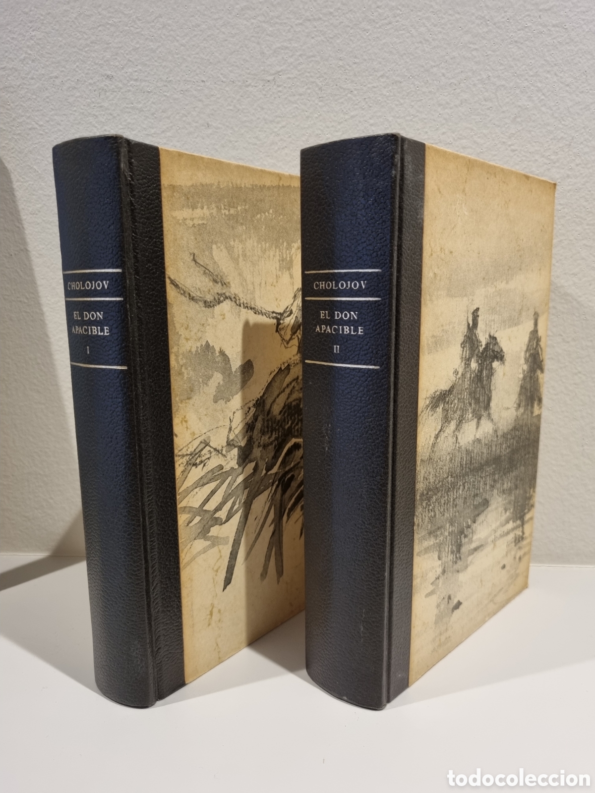 Libros de segunda mano: El don apacible. Dos tomos. Cholojov. C&iacute;rculo de lectores. 1968
