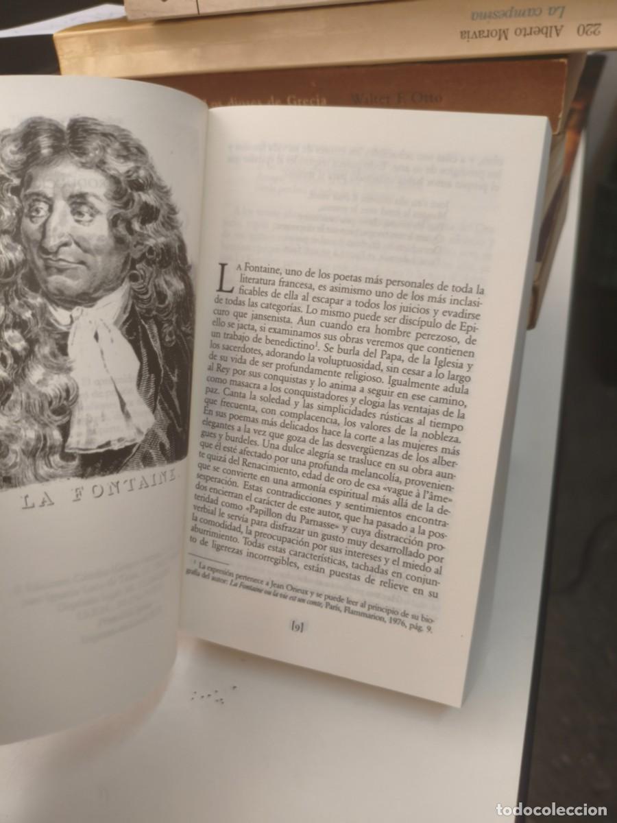 Libros de segunda mano: CUENTOS Y RELATOS EN VERSO - LA FONTAINE - CATEDRA, BILING&Uuml;E. - Foto 2