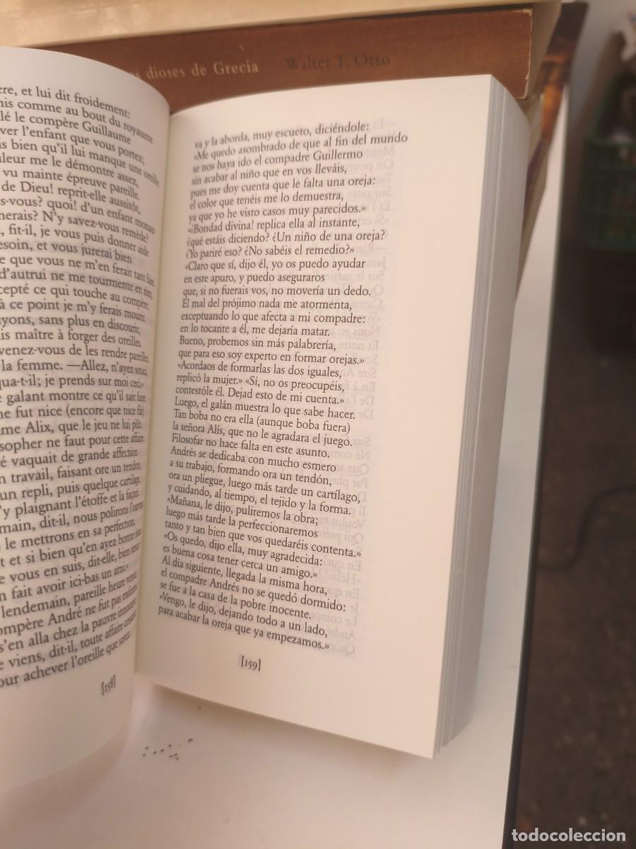 Libros de segunda mano: CUENTOS Y RELATOS EN VERSO - LA FONTAINE - CATEDRA, BILING&Uuml;E. - Foto 4