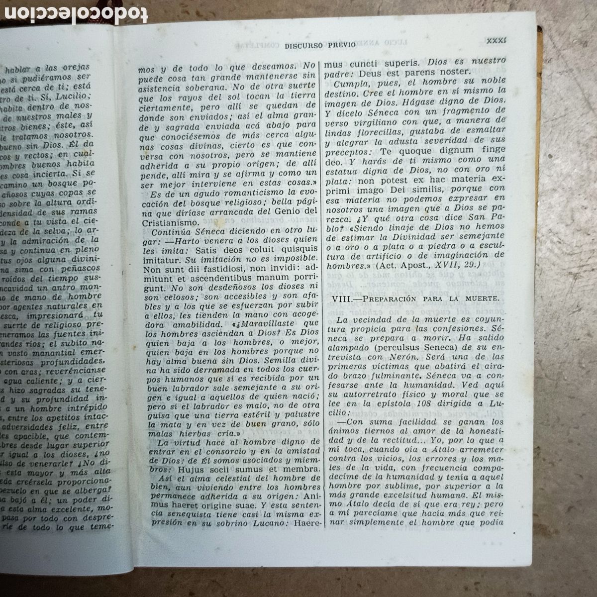 Libros de segunda mano: Obras completas S&eacute;neca. Aguilar, 1943 - S&eacute;neca - Foto 14