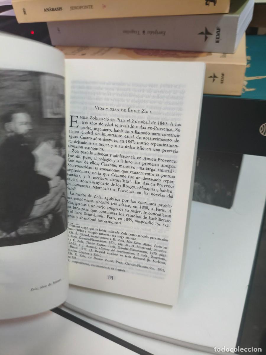Libros de segunda mano: LA TABERNA -- EMILE ZOLA -- CATEDRA 1998. - Foto 3