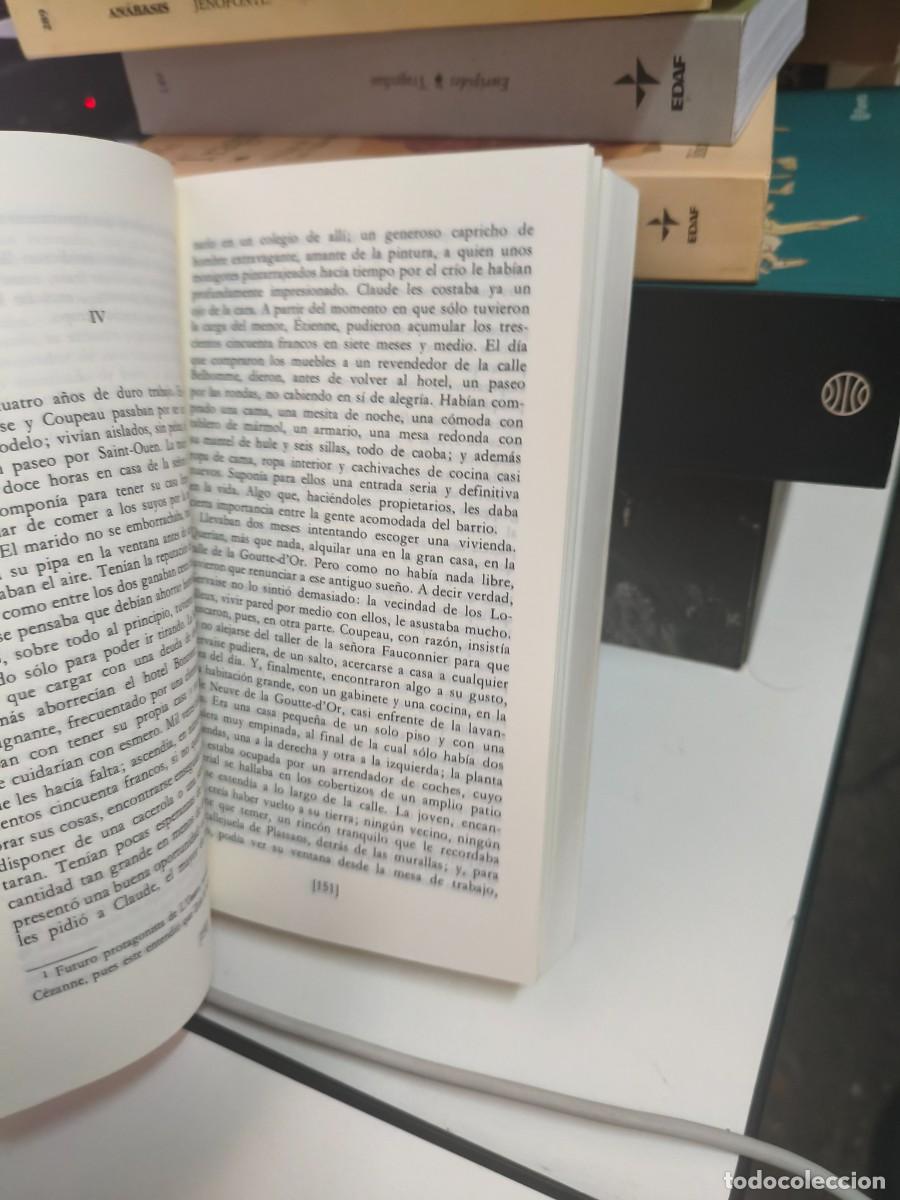 Libros de segunda mano: LA TABERNA -- EMILE ZOLA -- CATEDRA 1998. - Foto 4