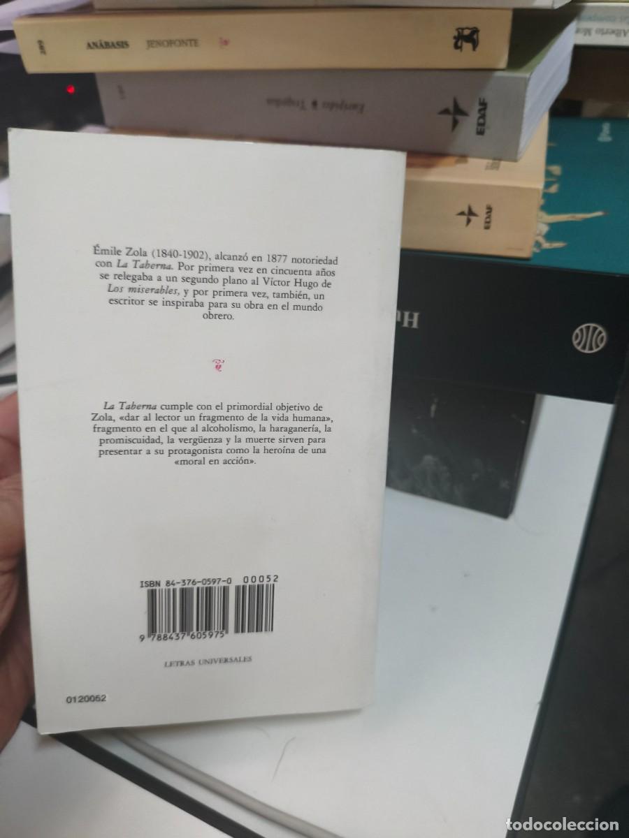 Libros de segunda mano: LA TABERNA -- EMILE ZOLA -- CATEDRA 1998. - Foto 5