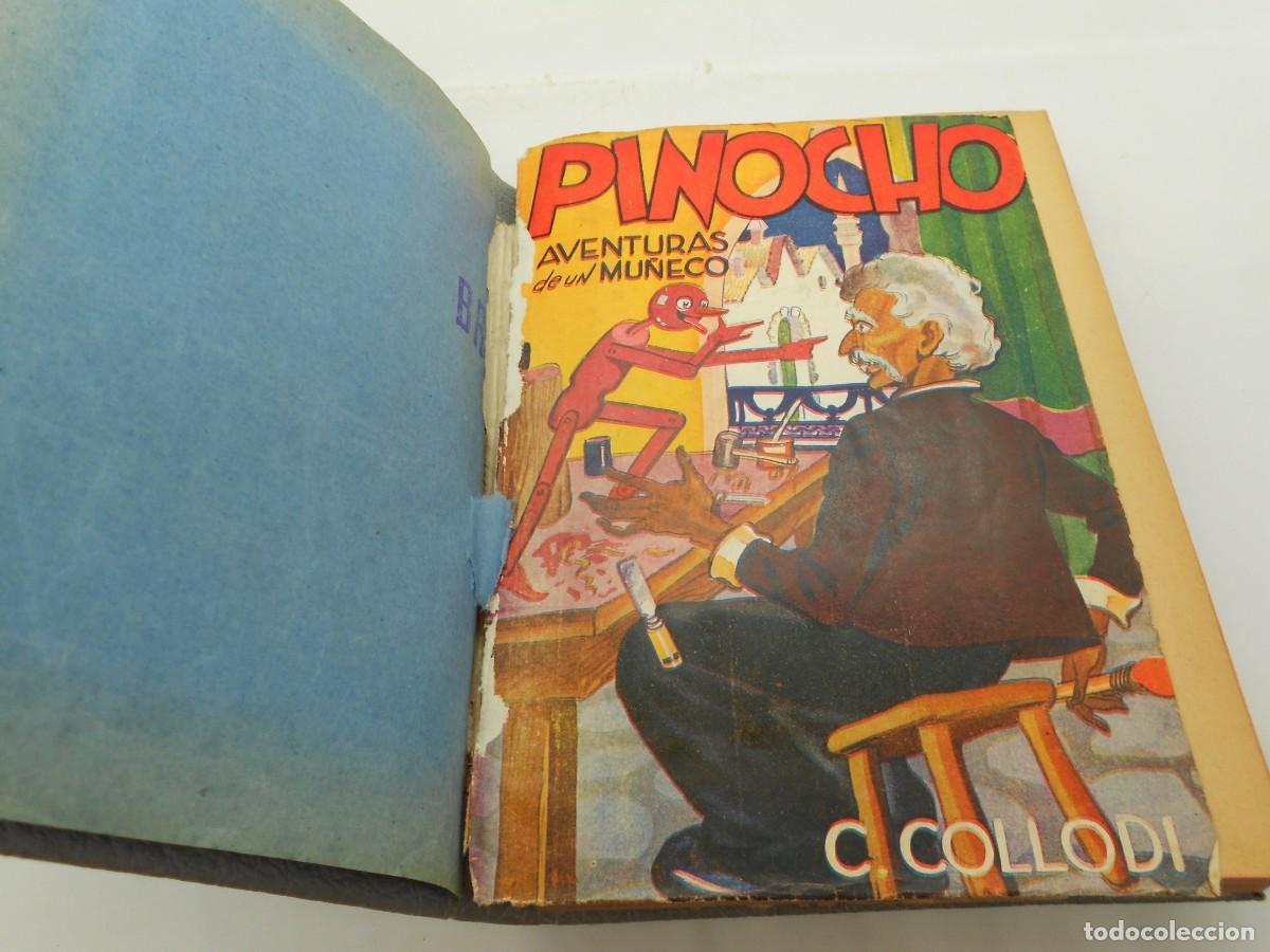 Libros de segunda mano: pinocho aventuras de un mu&ntilde;eco editorial tor argentina lomo despegado de tapas