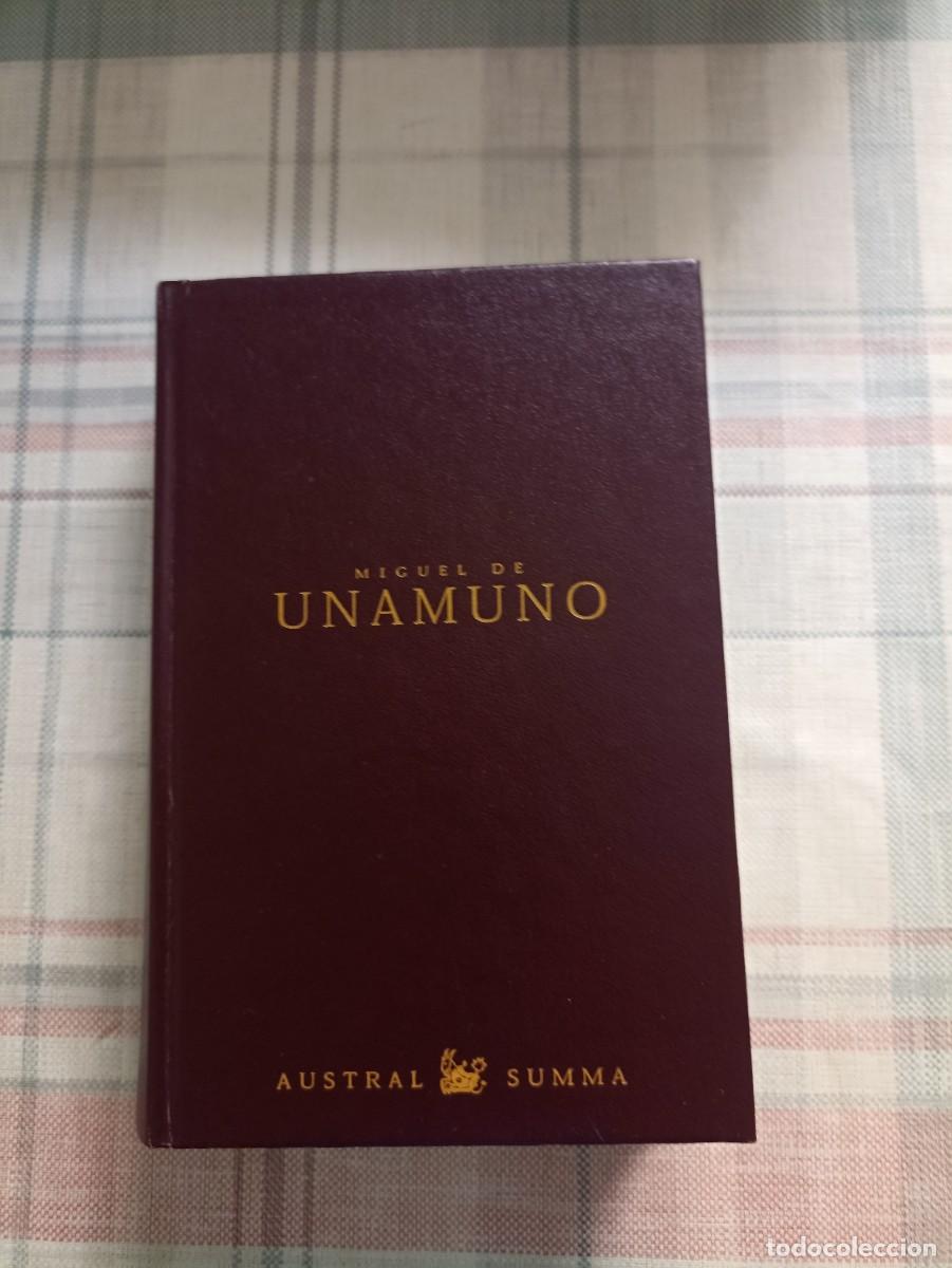 Libros de segunda mano: Obras selectas - Miguel de Unamuno (Austral Summa, 2000) - Foto 1