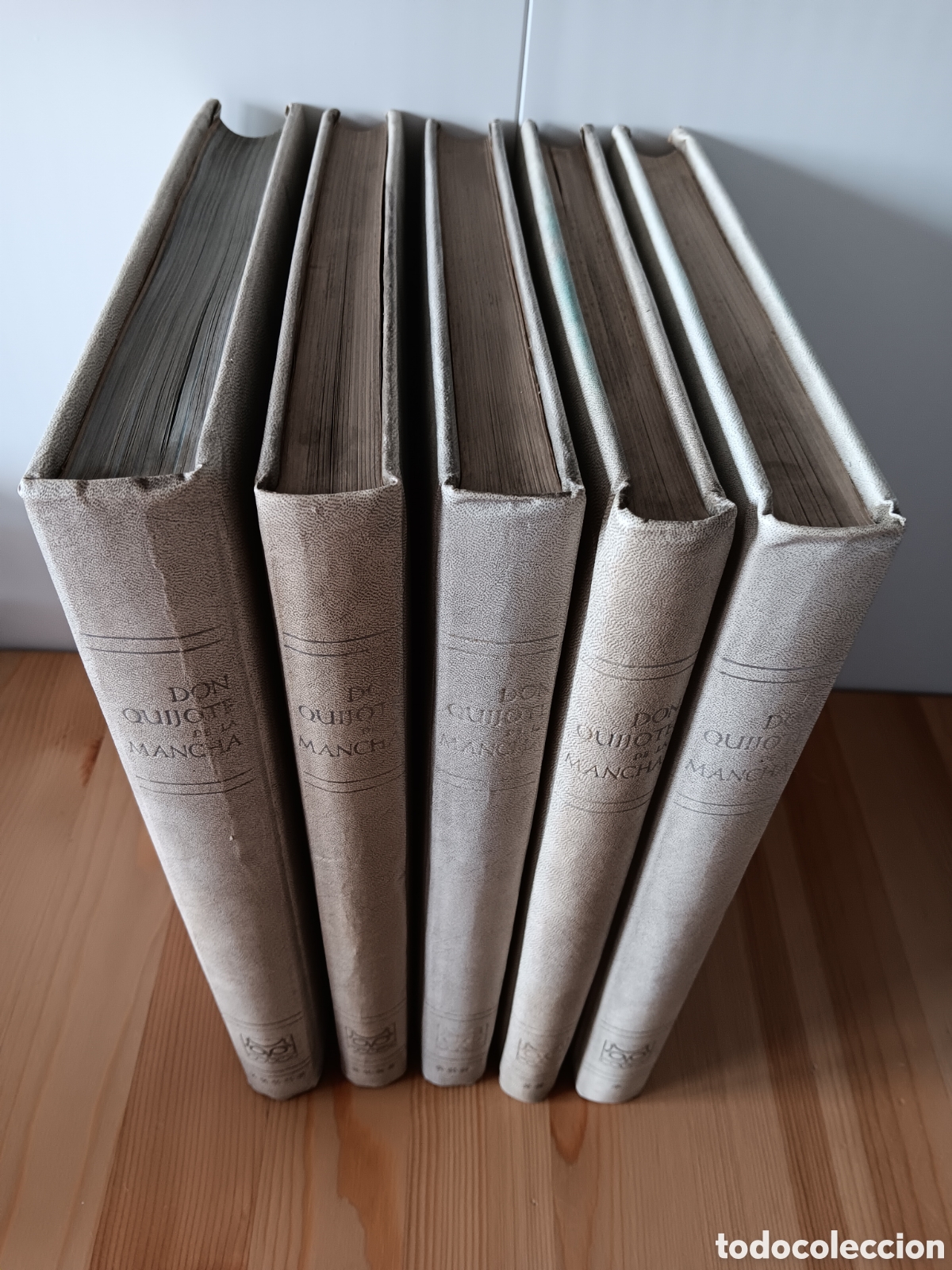 Libros de segunda mano: Don Quijote De La Mancha - Ed. C&oacute;dex 1965 (5 Tomos completos) - Ilustrado - Foto 7