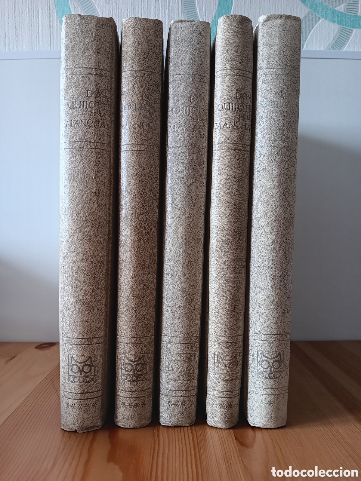 Libros de segunda mano: Don Quijote De La Mancha - Ed. C&oacute;dex 1965 (5 Tomos completos) - Ilustrado - Foto 8