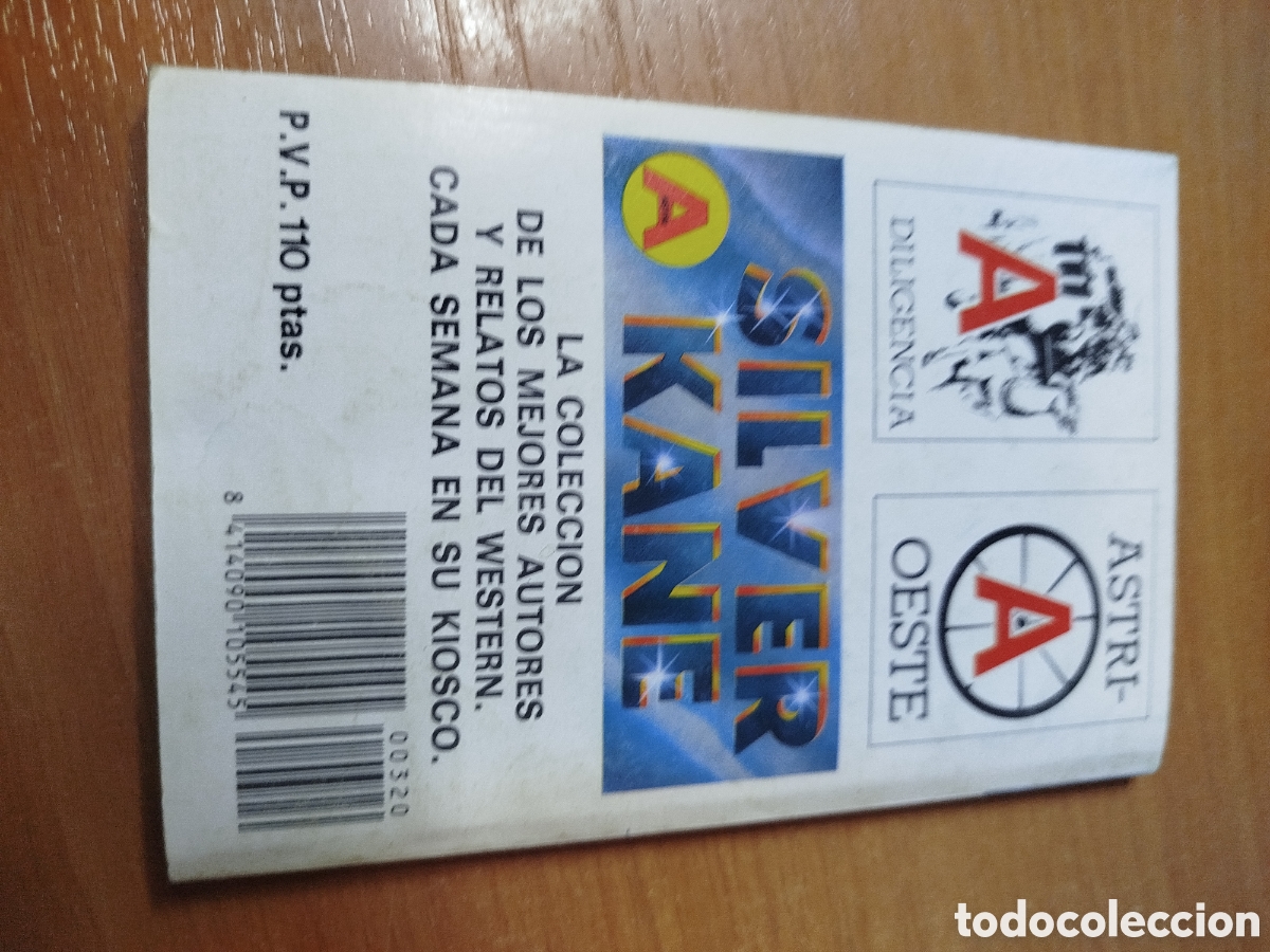 Libros de segunda mano: Unas gotas de sangre en M&eacute;xico. Silver Kane. Estilo Estefan&iacute;a - Foto 2