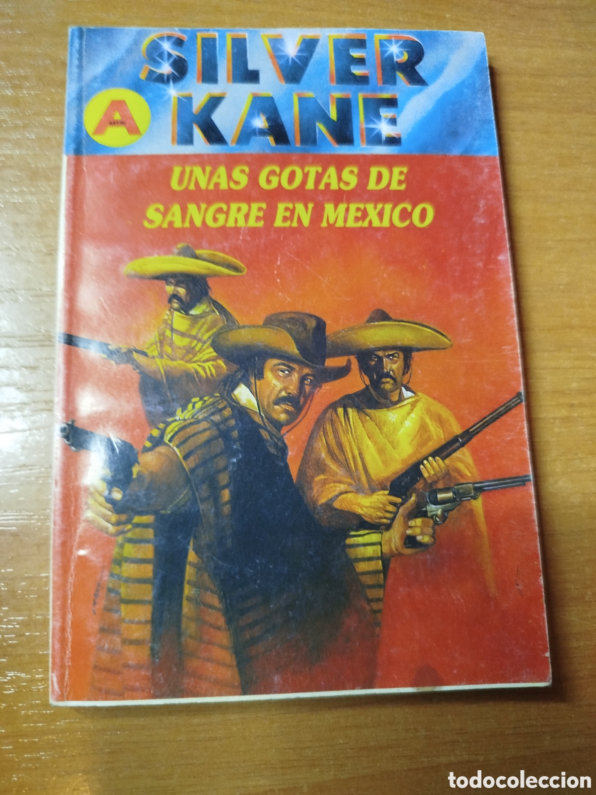 Libros de segunda mano: Unas gotas de sangre en M&eacute;xico. Silver Kane. Estilo Estefan&iacute;a - Foto 1