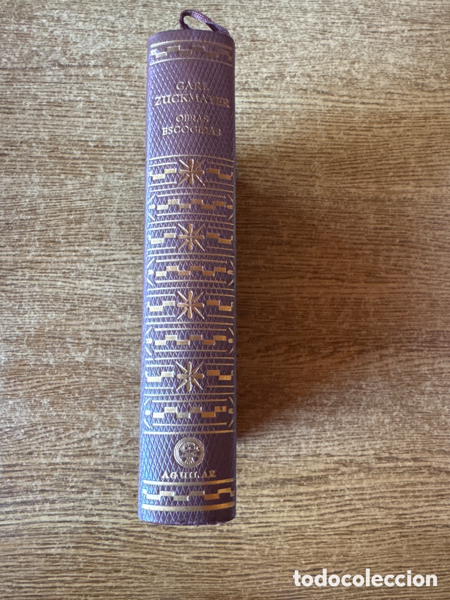 Libros de segunda mano: CARL ZUCKMAYER OBRAS ESCOGIDAS AGUILAR 1963